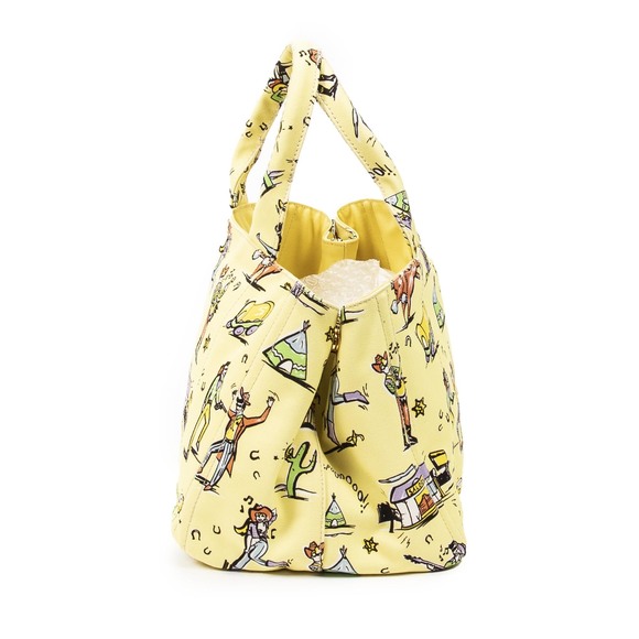 Prada Medium Canapa Tote - Picture 7 of 7